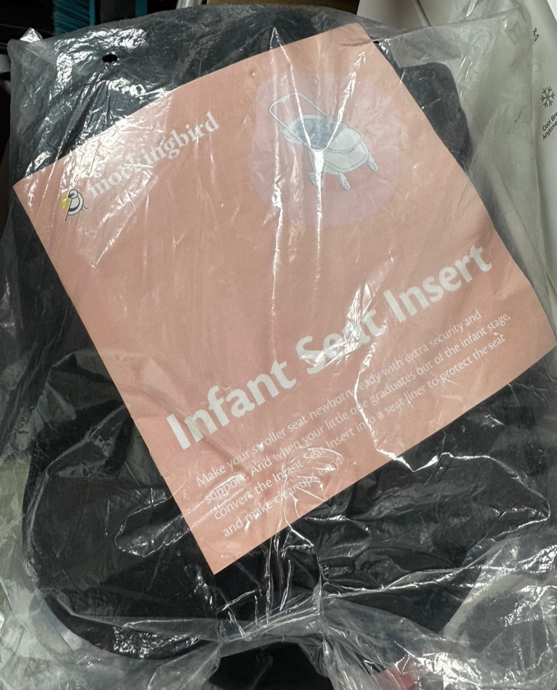 Mockingbird Stroller Infant Seat Insert BLACK