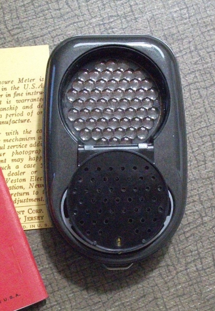 WESTON MASTER 2 Model 735 UNIVERSAL EXPOSURE LIGHT METER with BOX & MANUAL