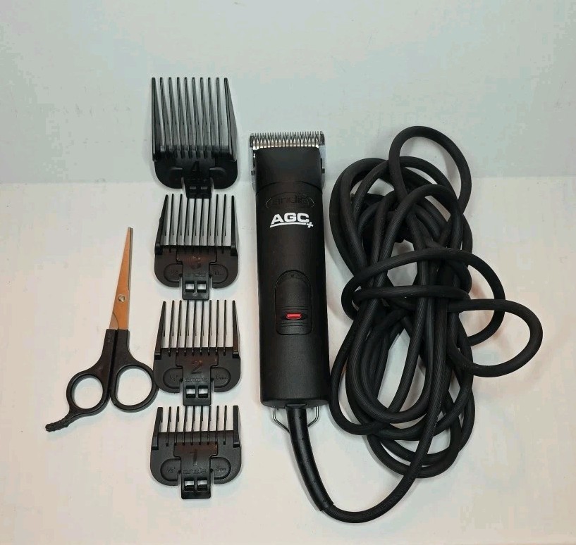 Andis AGS+ 1-Speed Detachable Blade Clipper - Black