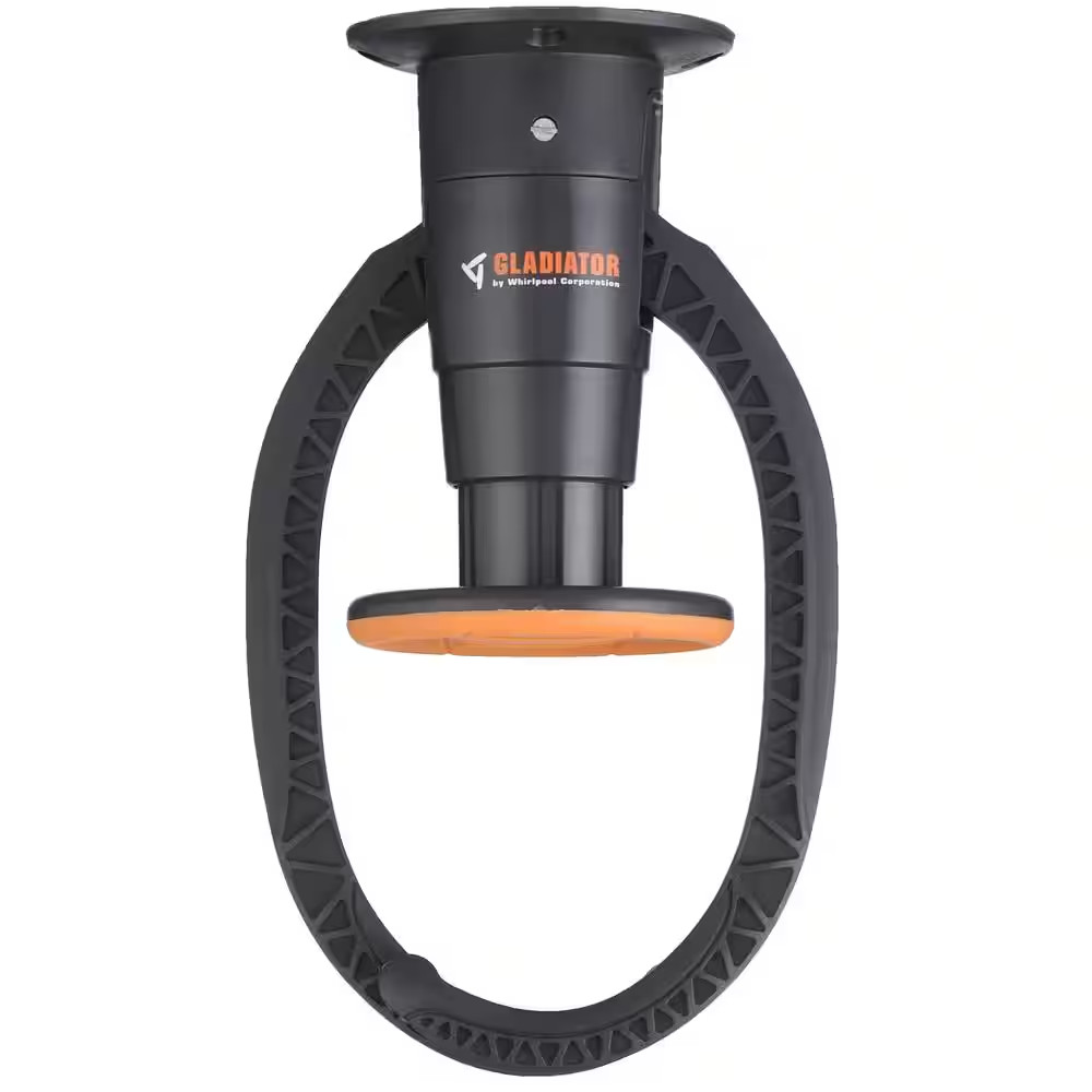 Gladiator Claw Bike Hook Ceiling Mount Push Lock Garage Storage Holds 50 Lbs