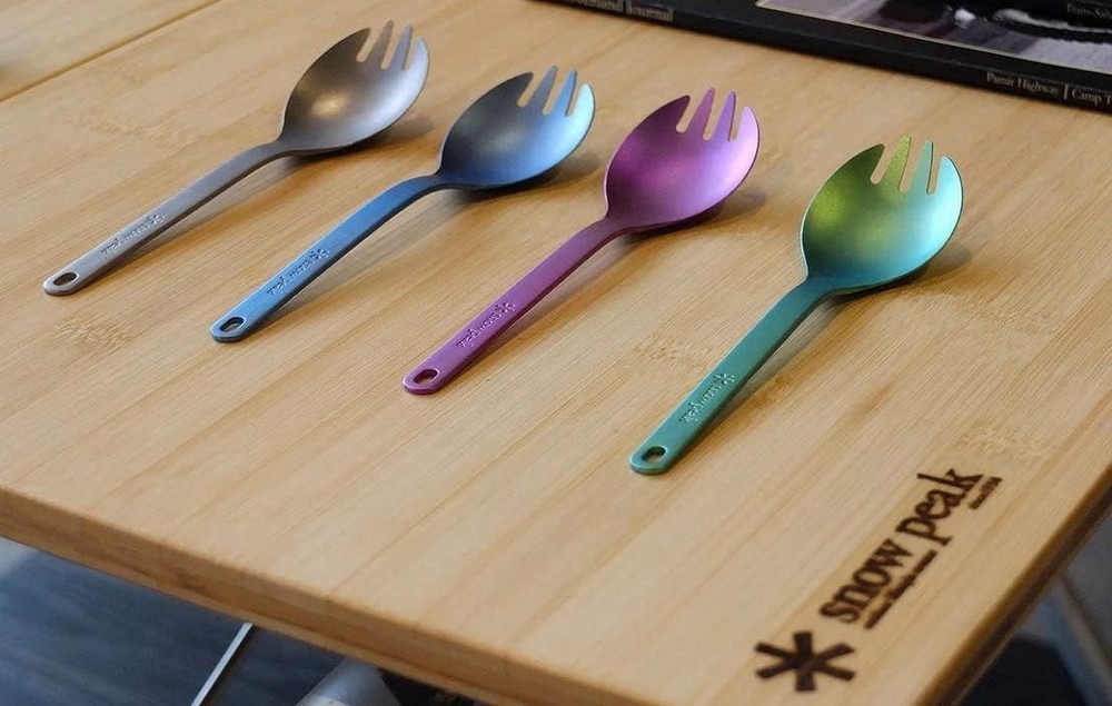 Titanium Camping Spork Utensil