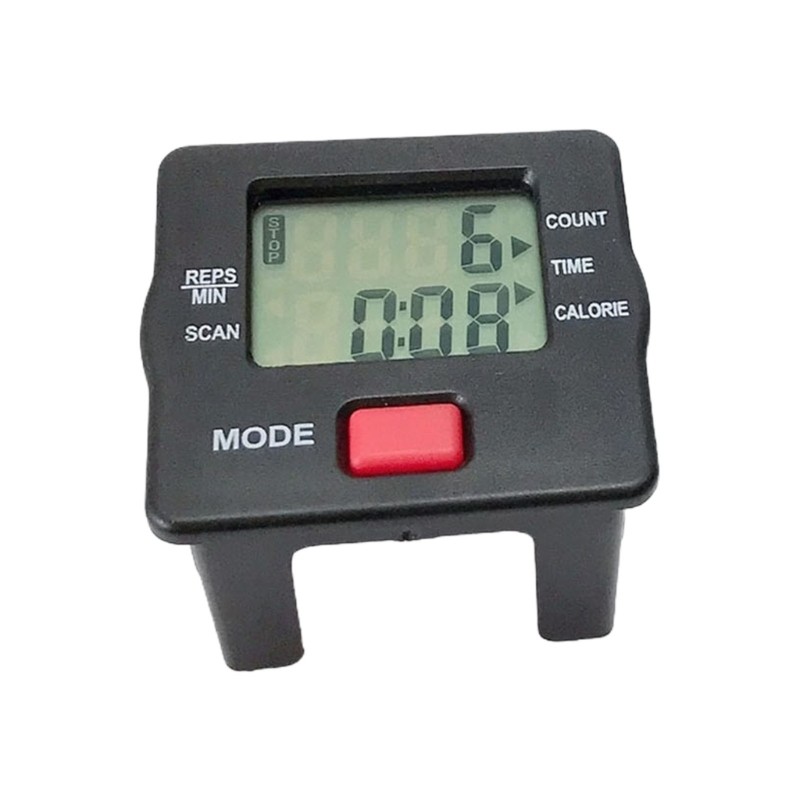 LCD Display Step Machine Counter for Strength Training Equipment Easy to Use