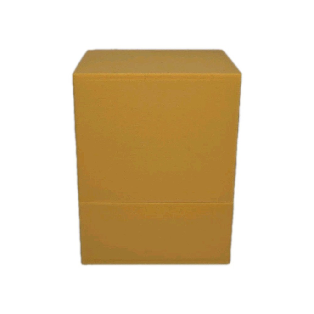 TCG Deck Box 100 Card Capacity - Gold