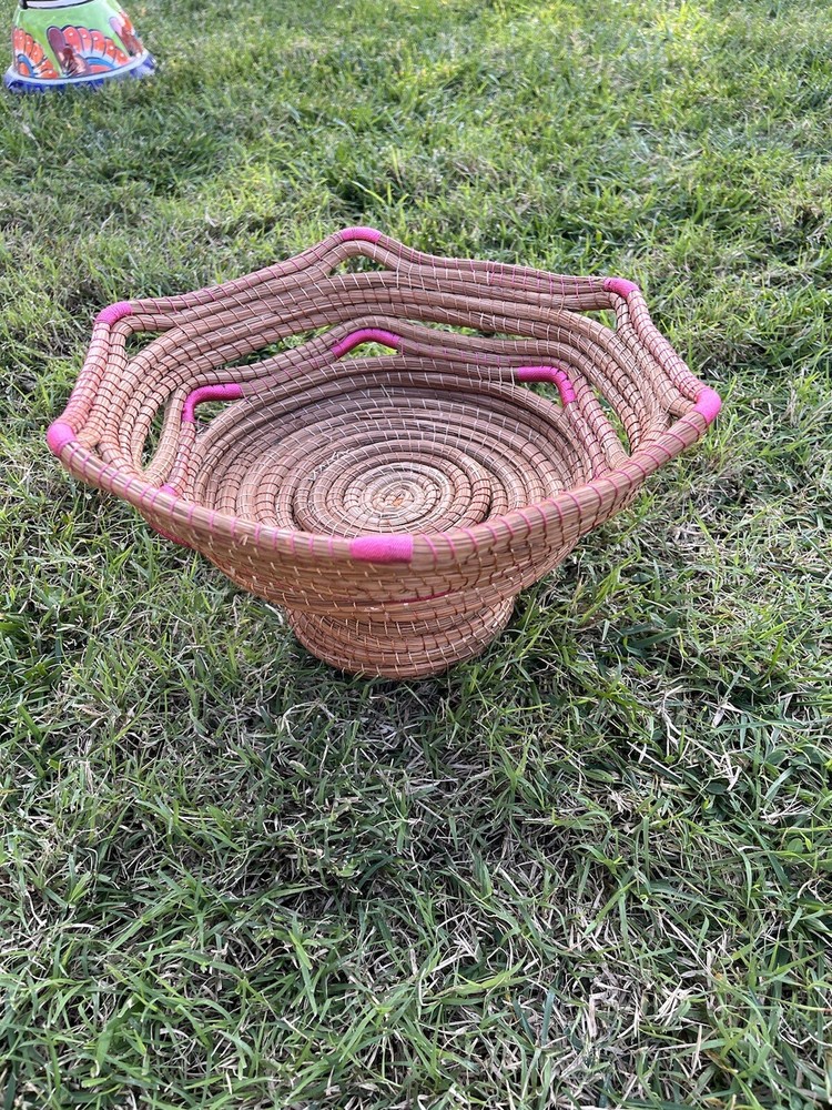 Handmaid Pine Needle Baskets