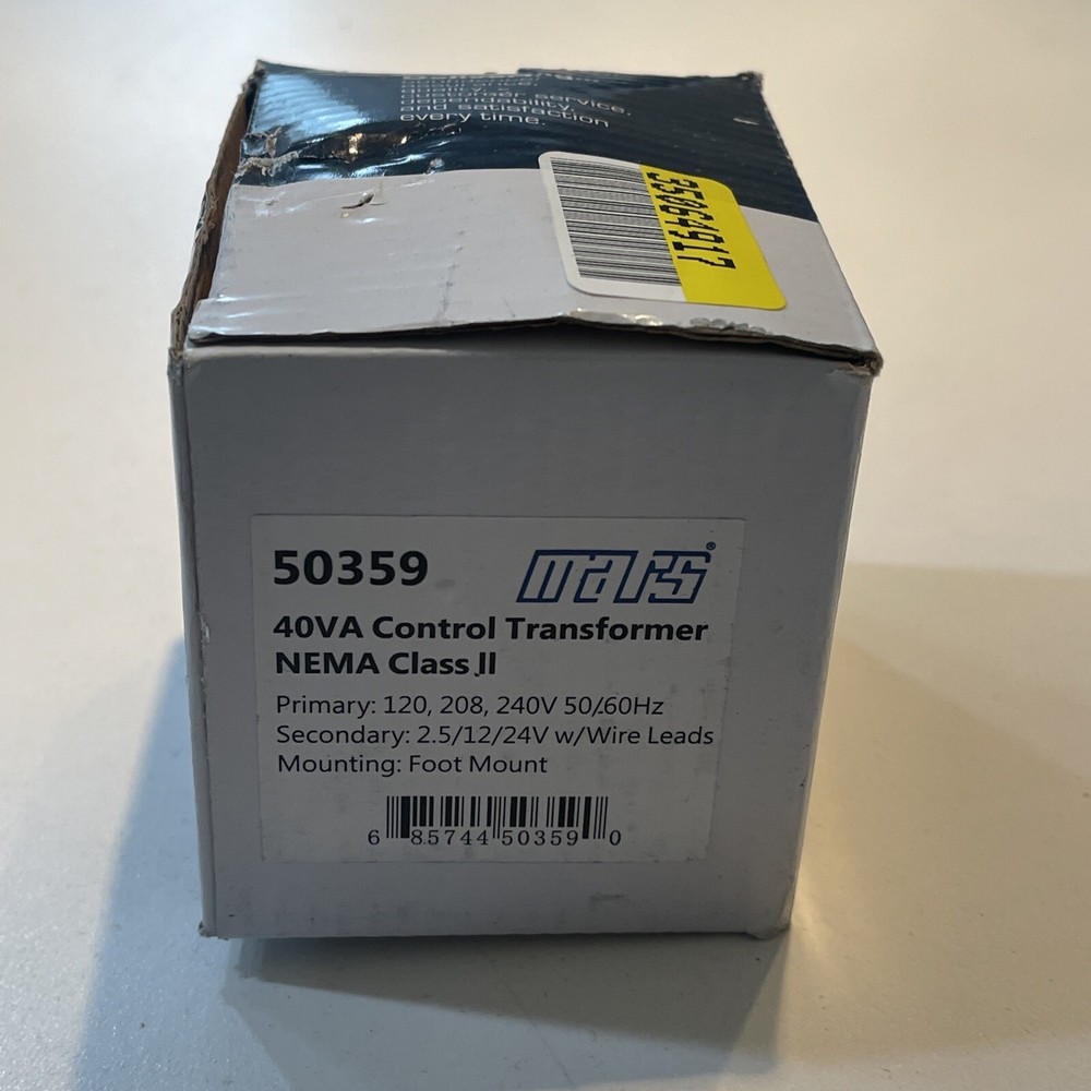 Mara 40 VA Control Transformer NEMA Class 2