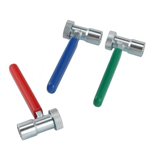 2218 Small Engine Tappet Adjusting Tool, 6‑Piece Offset Wrench & Knurled