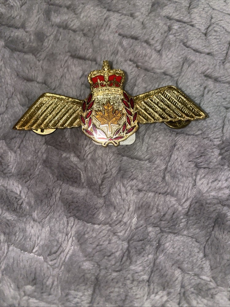 Canadian Forces Metal Pilots Wing Full Size