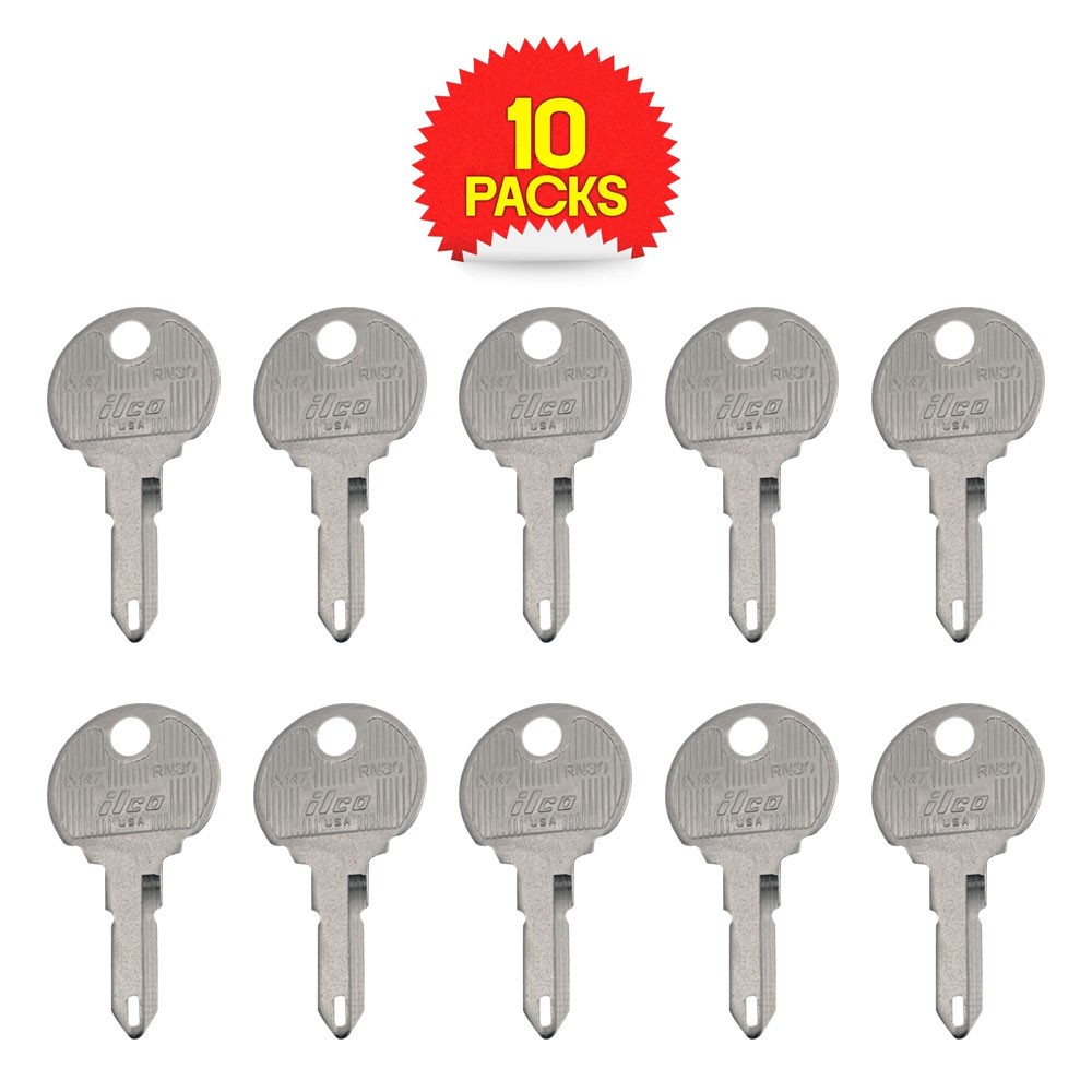 RN30 / X147 Key Blank Nickel
