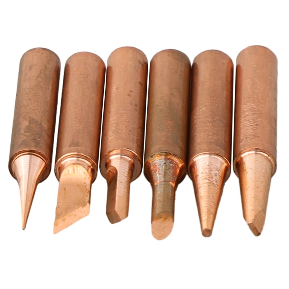 Soldering Tips Kit Suitable For 936 937 938 969 With Handle Adapter Set