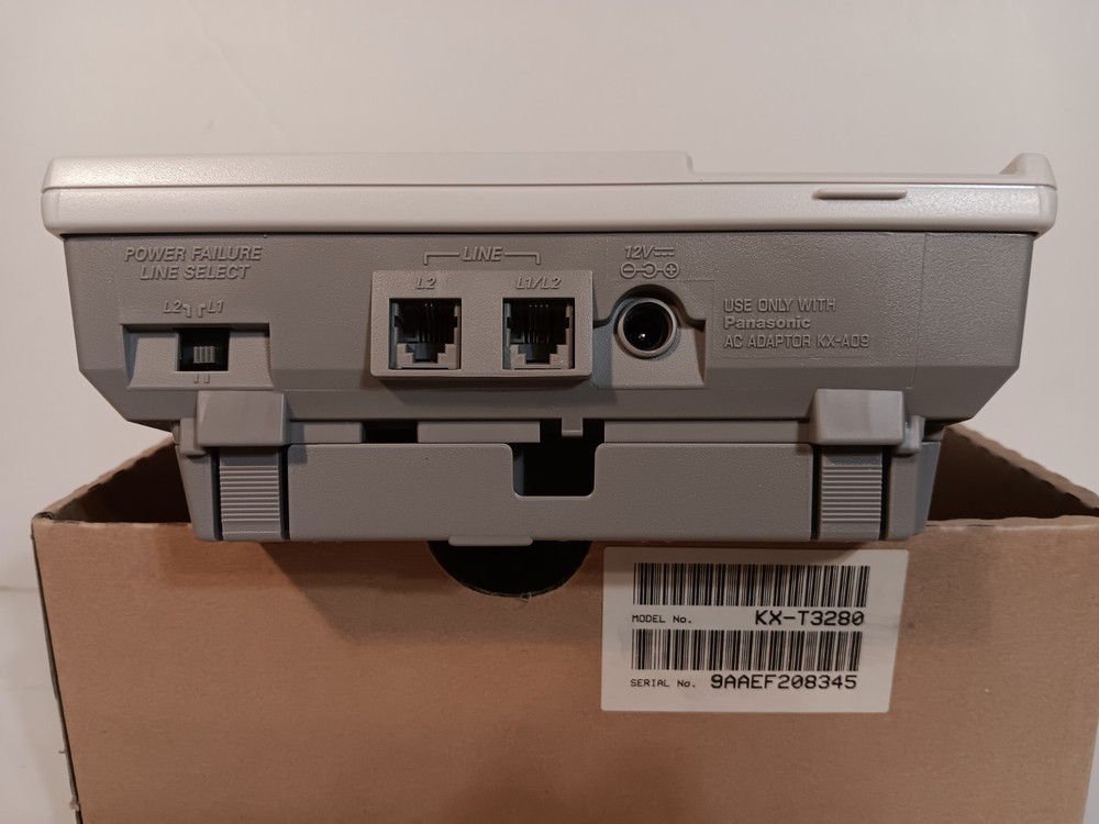 Panasonic KX-T3280 2 Line White Speakerphone with Intercom (New)