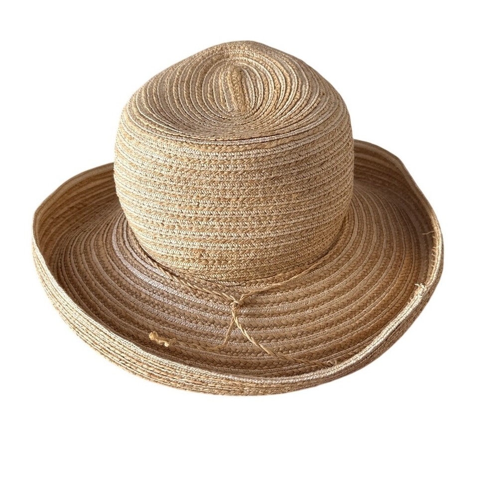SCALA Collection Raffia Rolled Brim Hat One Size