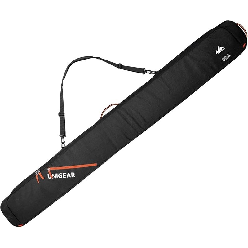 360° Padded Ski Bag Waterproof Durable Carry Case W/ Compression Straps New