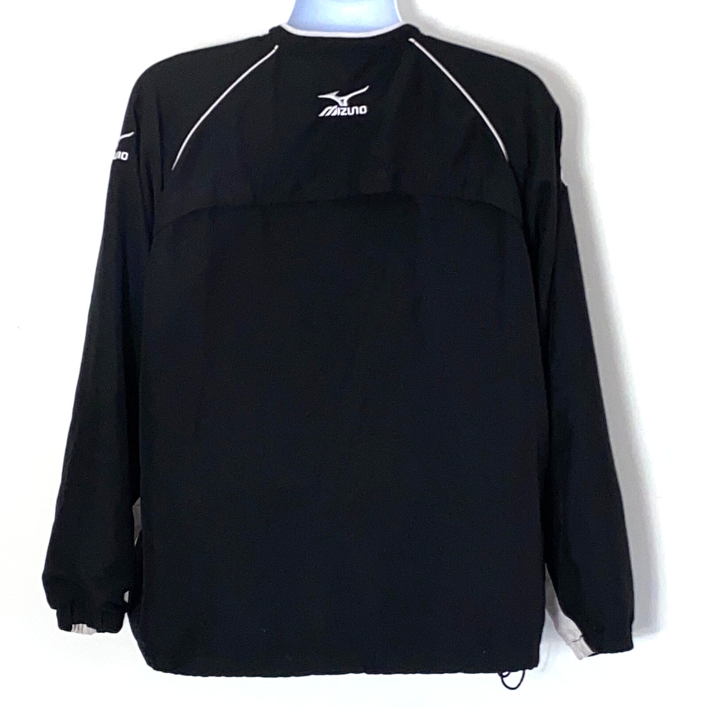 Mizuno Jacket Mens Medium Mustangs Baseball Zip up Lined Windbreaker