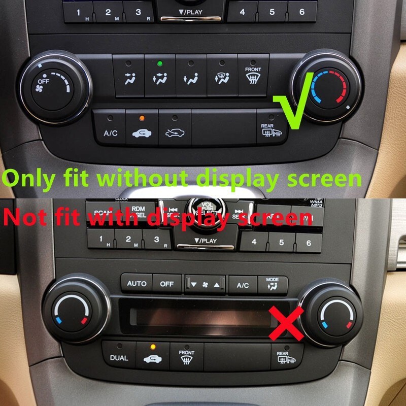 For Honda CR-V CRV 2007-2011 A/C Heater Temperature Climate Control Button Panel