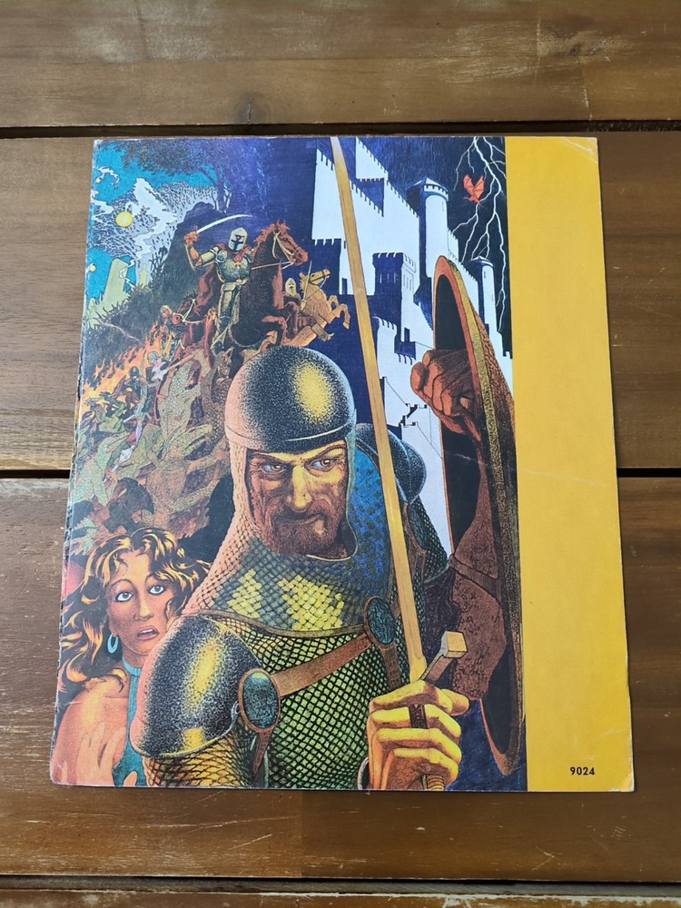 *Damaged And Incomplete* 1981 TSR Advanced Dungeons And Dragons DM Screen