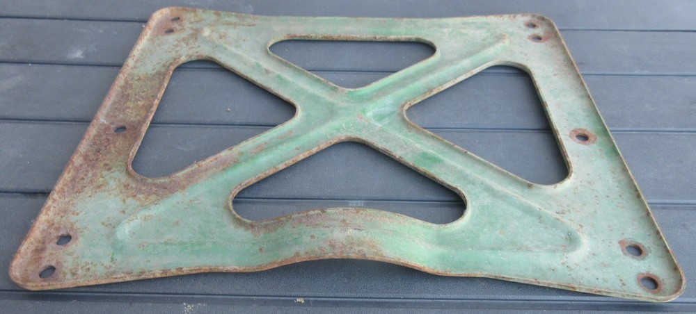 Vintage John Deere 3010 Tractor Lower Front Hydraulic Pump Splash Plate Panel