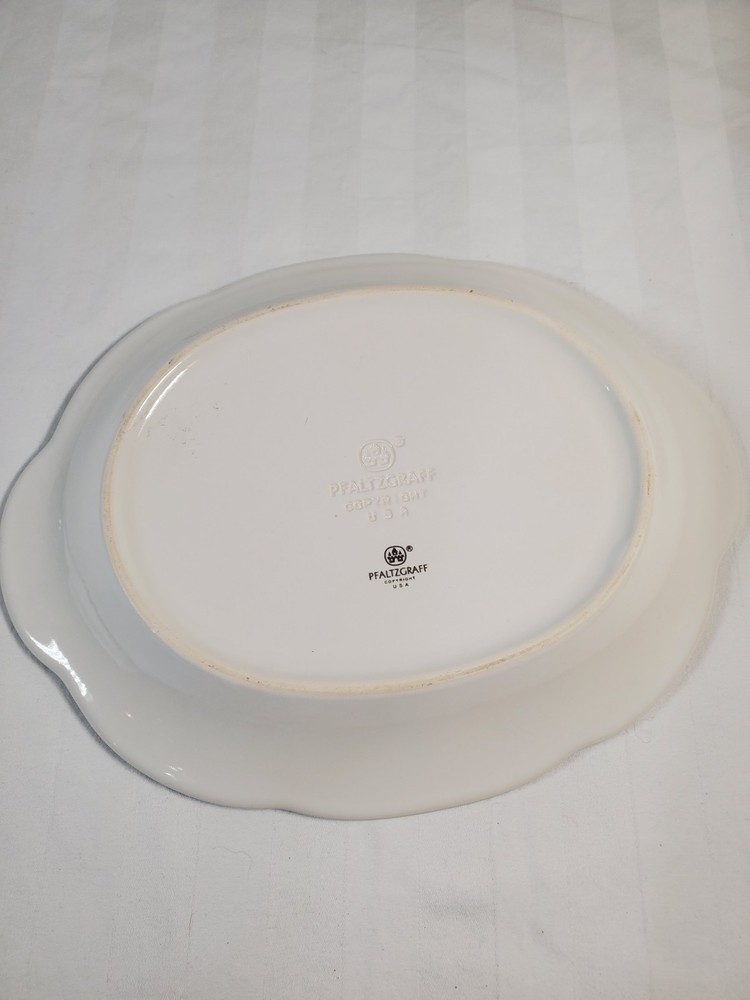 Pfaltzgraff Winterberry Small Serving Platter 10.5" x 8.5"