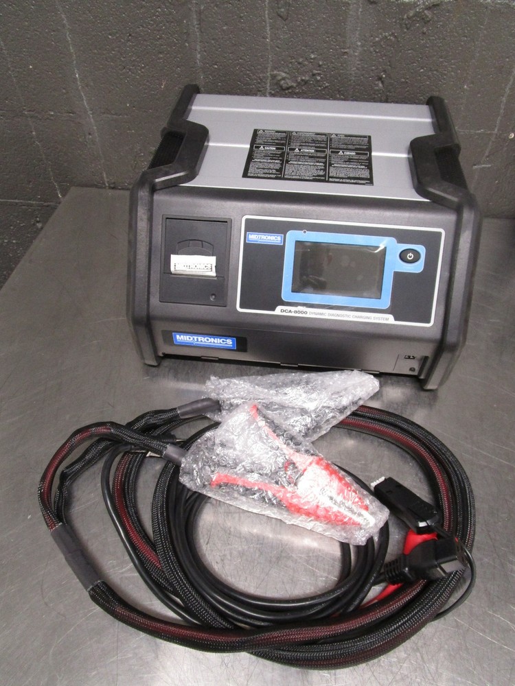 New Midtronics DCA-8000P Dynamic Diagnostic Charging Systemw/Printer