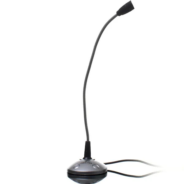 Frisby Flexible 3.5mm Stand Alone Microphone for PC Computer