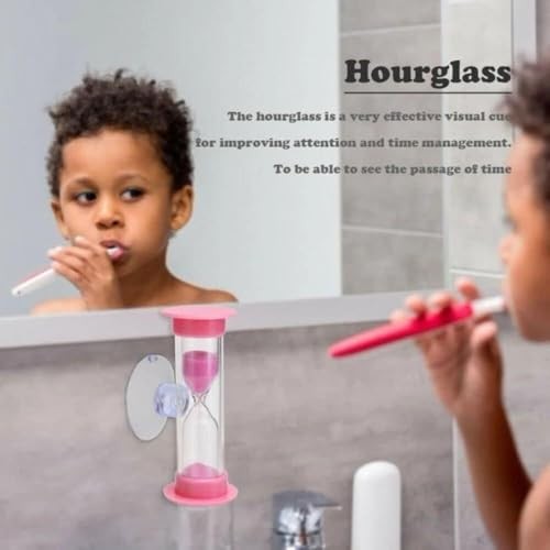 2Pcs Blue Toothbrush Timer for 2mins Sand Clock Timer 2 Minute Sand Timer,
