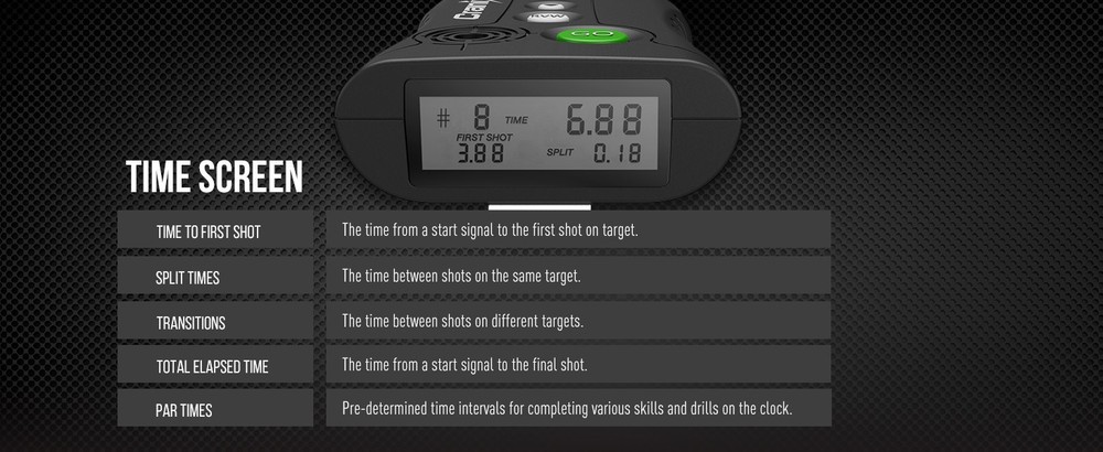 0.01s Professional Shot Timer, Buzeer, 4 modes, Competition,Precision,Training