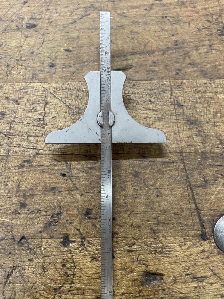 Brown And Sharpe 615 6inch Depth Scale