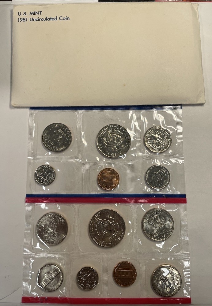 1981 US Mint Uncirculated Set