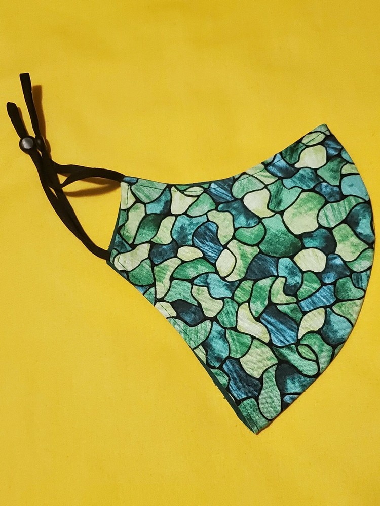 Stained Glass Adjustable Face Mask