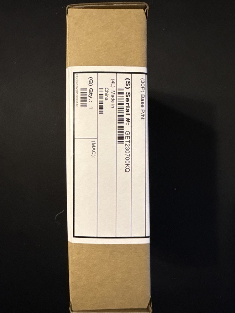 NEW Cisco CS-MIC-TABLE-E Tabletop Microphone with Euroblock Connector (R19)