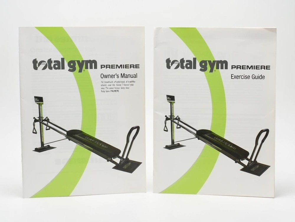Total Gym Premiere Manual + Exercise Guide