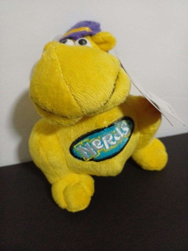 Yellow NERDS Plush Toy Network Stuffed Doll