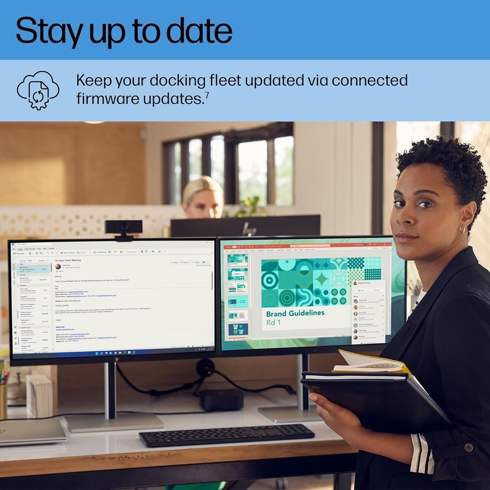 NEW HP USB-C Dock G5 - Single Cable for Charging, Networking, or Data Transfers