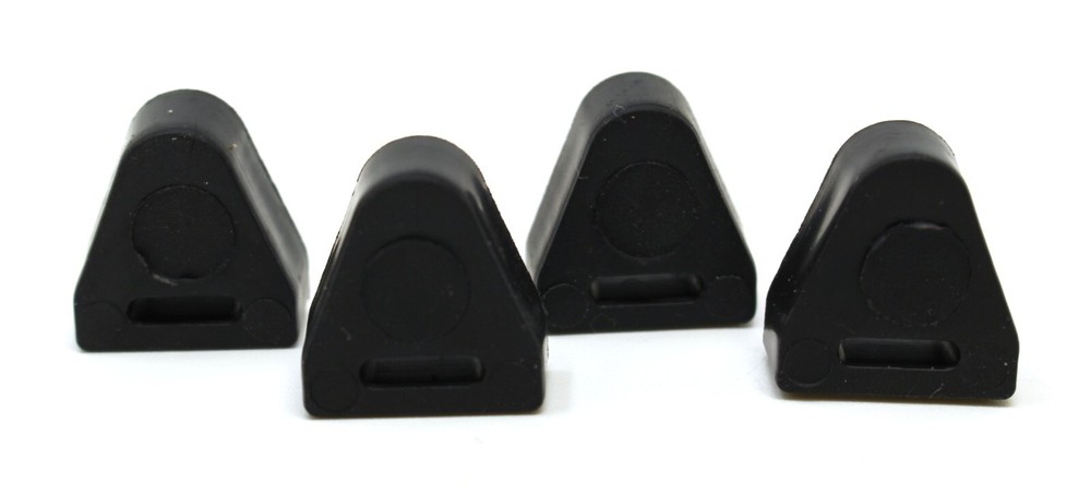 Tailgate Latch Rubber Bumper Stop 16633065 LH & RH fits ChevySilverado GM 4 Pack