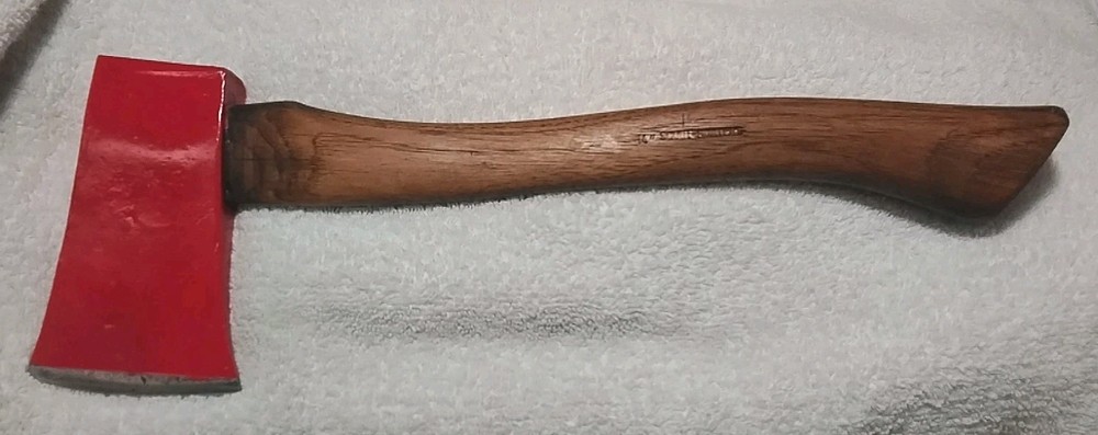 HATCHET " 14" SCOUT-HUNTER " ORIGINAL HANDLE "VINTAGE "