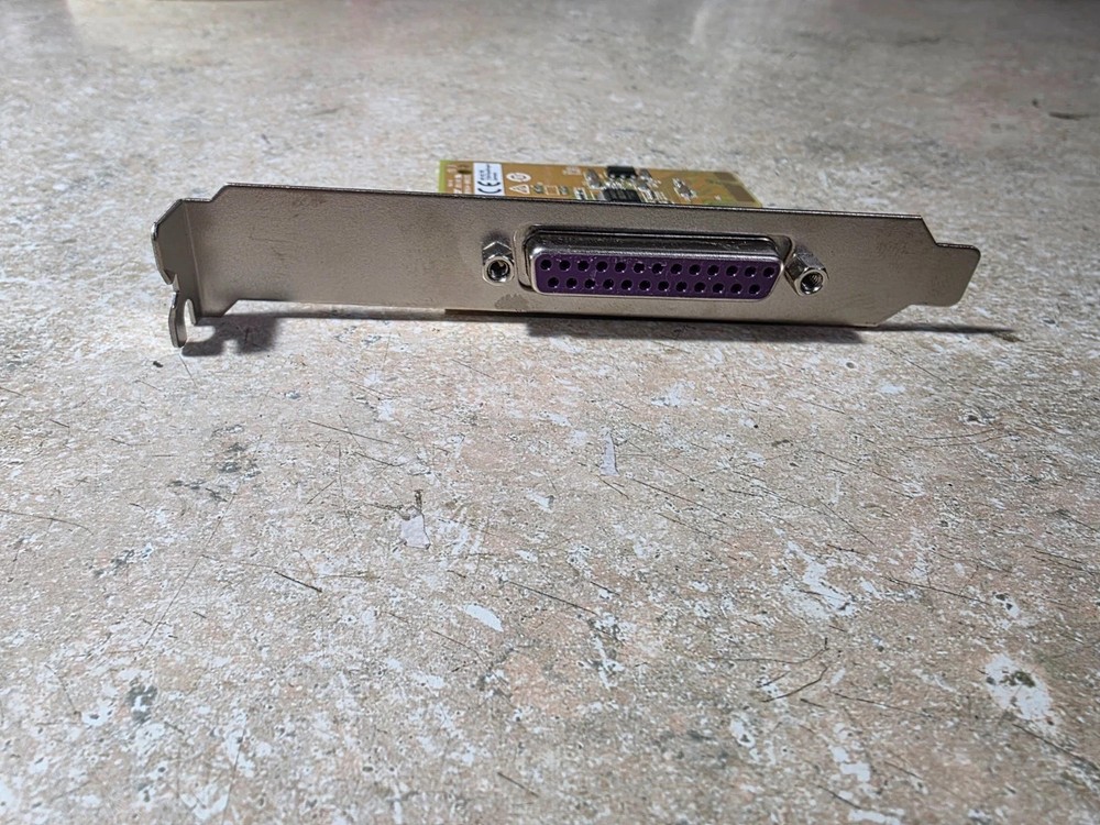 HP Parallel Port PCIe x1 Card Tower 797601-001 801549-001 high Form Factor