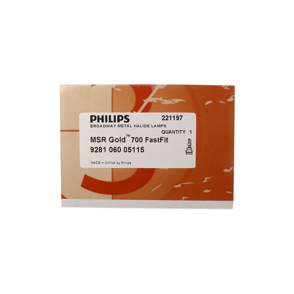 Philips MSR Gold 700 FastFit Lamp for the Isolution XP-700beam