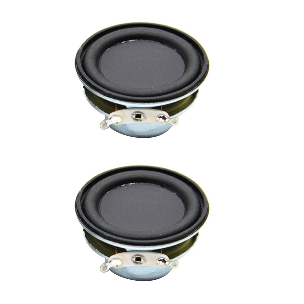 2PCS High Sensitivity Full-Range Speakers 5W 4Ω Superior Frequency Response