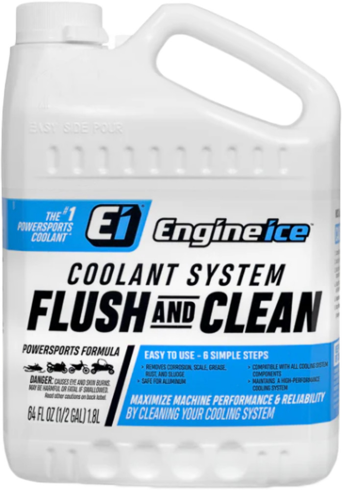 Engine Ice Coolant System Flush and Clean Half Gallon