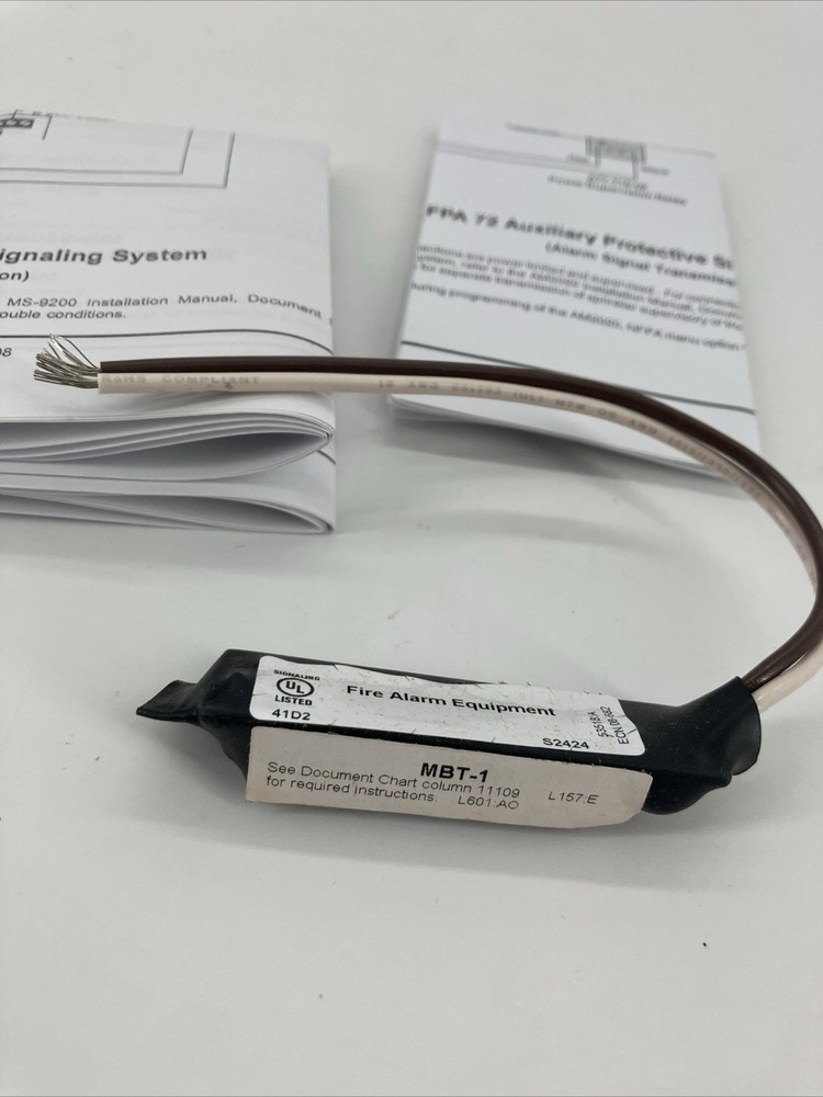 Notifier MBT-1 Municipal Box Trip Signaling Device Transmitter Module