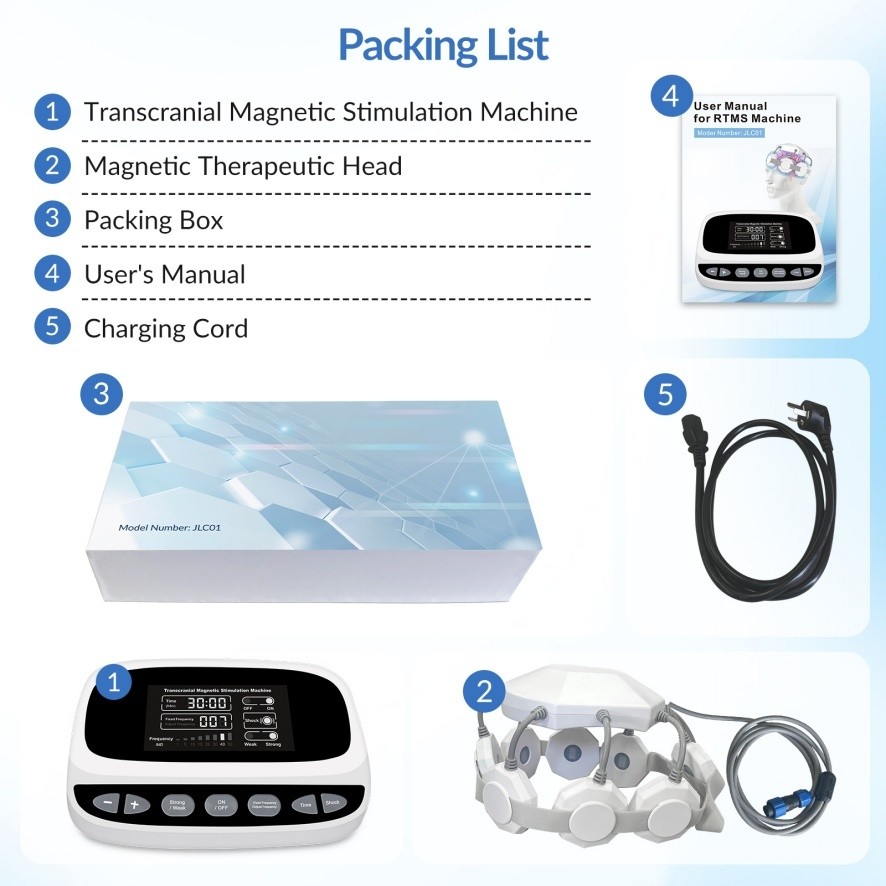 Head Stimulator rTMS Machine Transcranial Magnetic Stimulation for depression
