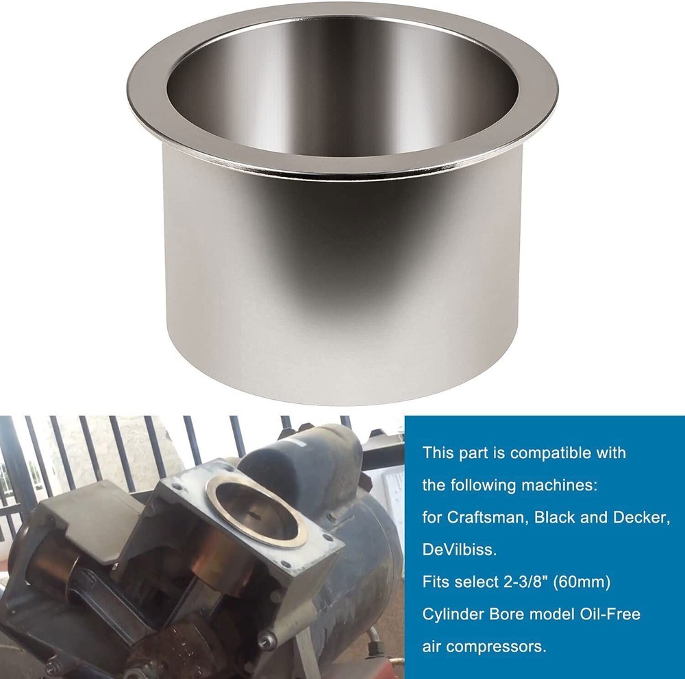 K-0650 Air Compressor Cylinder Sleeve and Compression Ring Kit For DeVilbiss