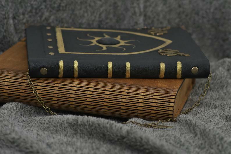 'The Chronicles of Nilfgaard' Handmade leather notebook