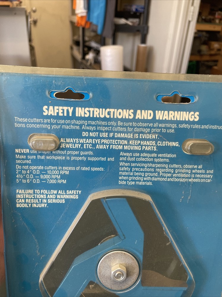 DELTA 42-011 42-013 3/4" Material Horizontal Panel Raising Shaper Cutter