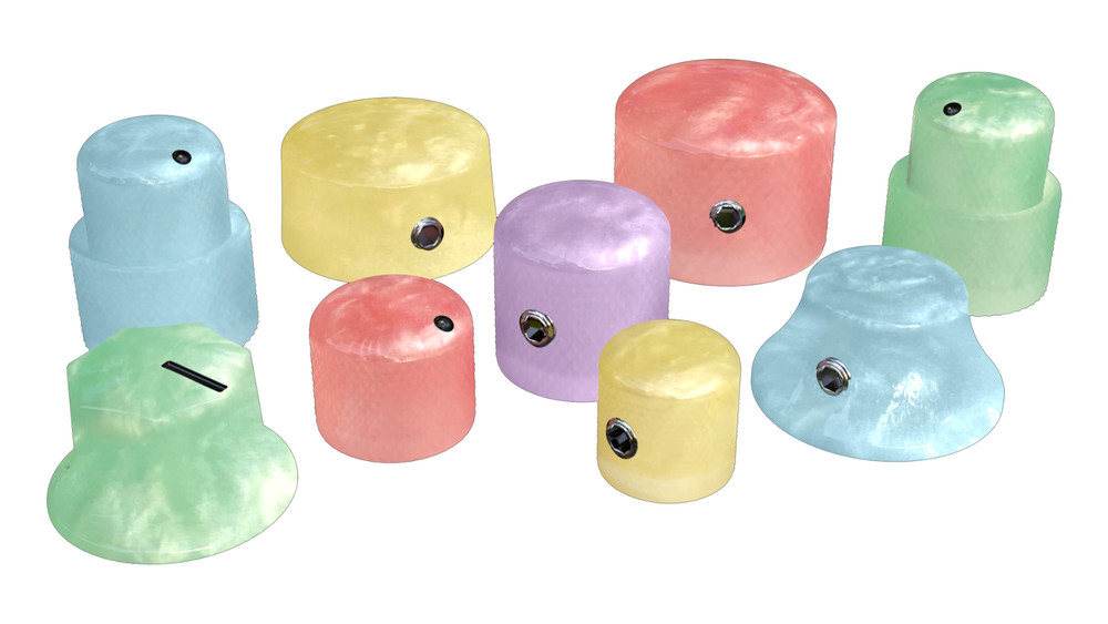 Xentric Guitars® - SPRING PEARL Series Resin Guitar Knobs