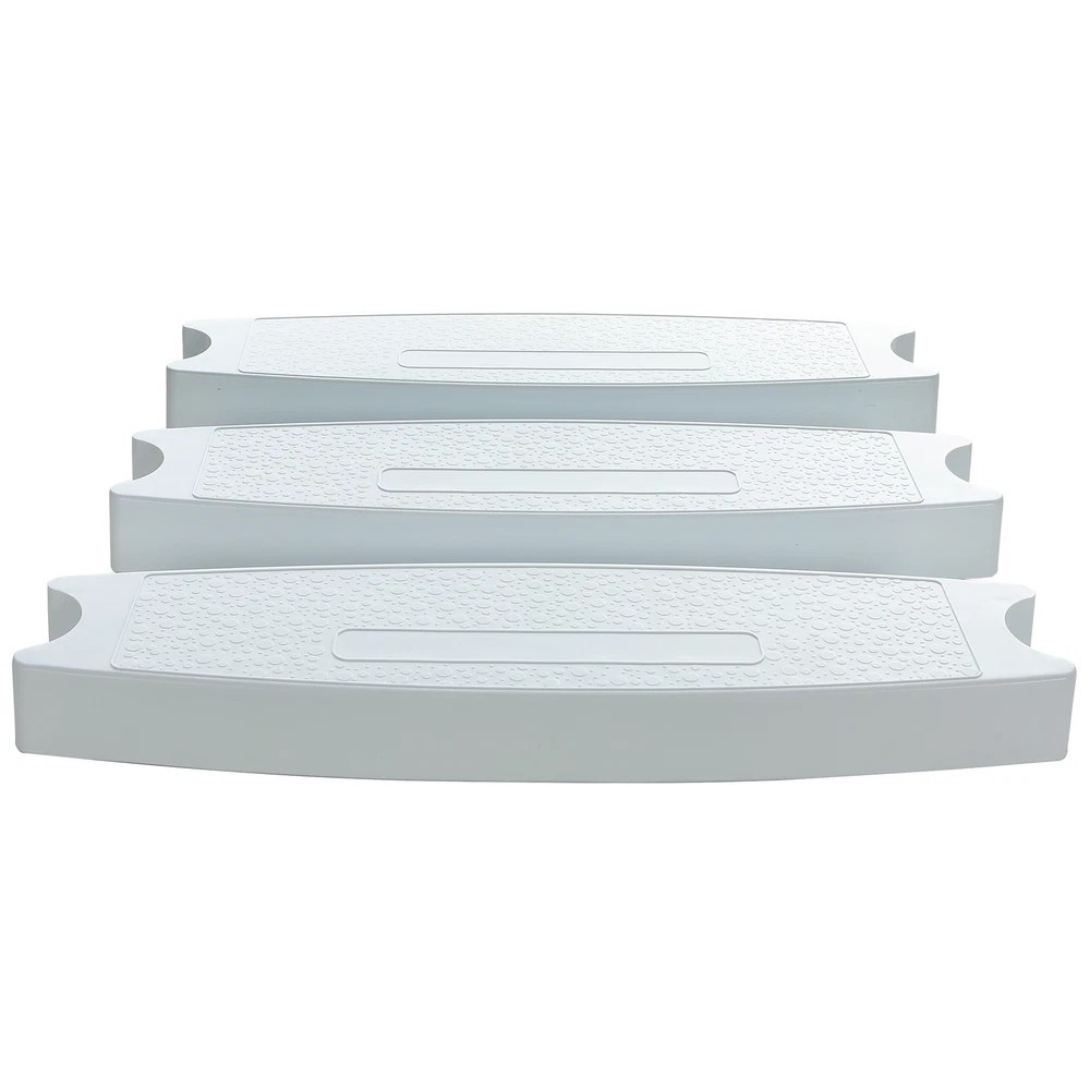 3 Swimming Pool Molded Plastic Replacement Ladder Rung Steps