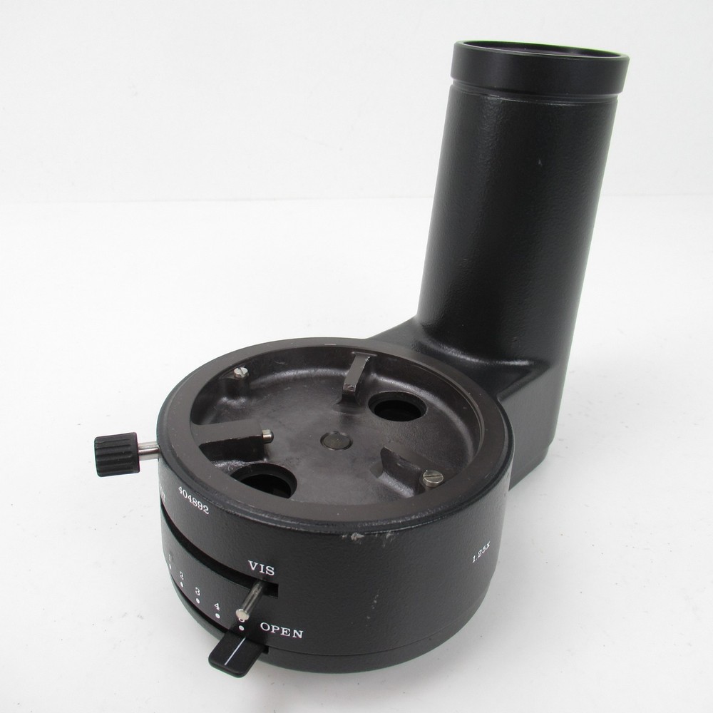WILD 1.25x PHOTO CAMERA PORT WITH IRIS 404892 FOR M5A MICROSCOPE