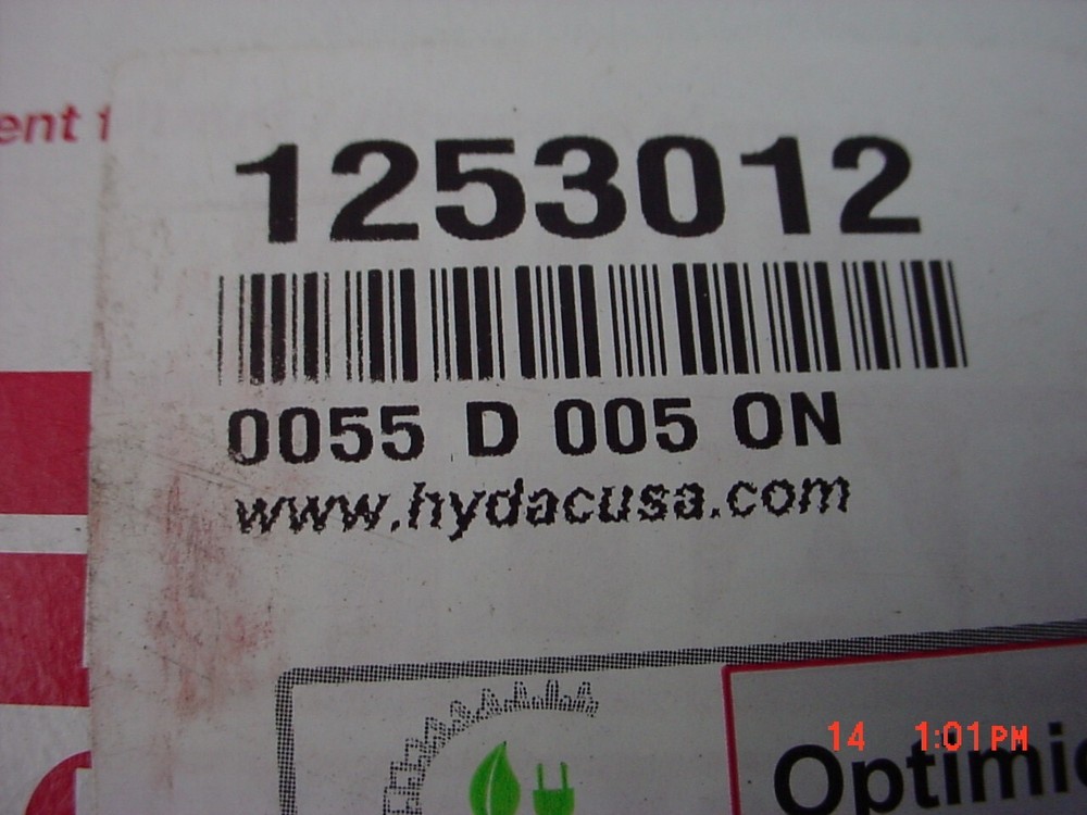 HYDAC Pressure Filter Element 1253012