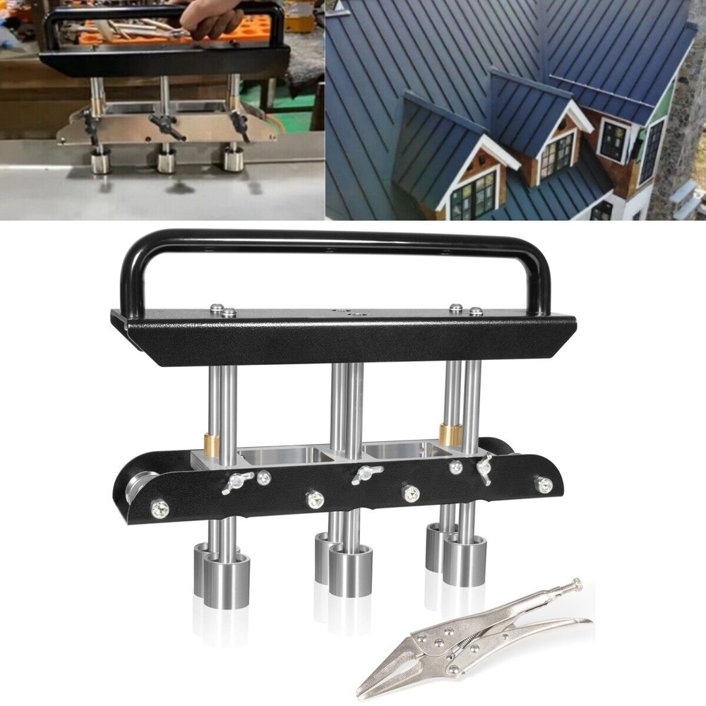 ER3 Three-Station Edge Roller Bender,Large Radius Sheet Metal Bead Roller Bender