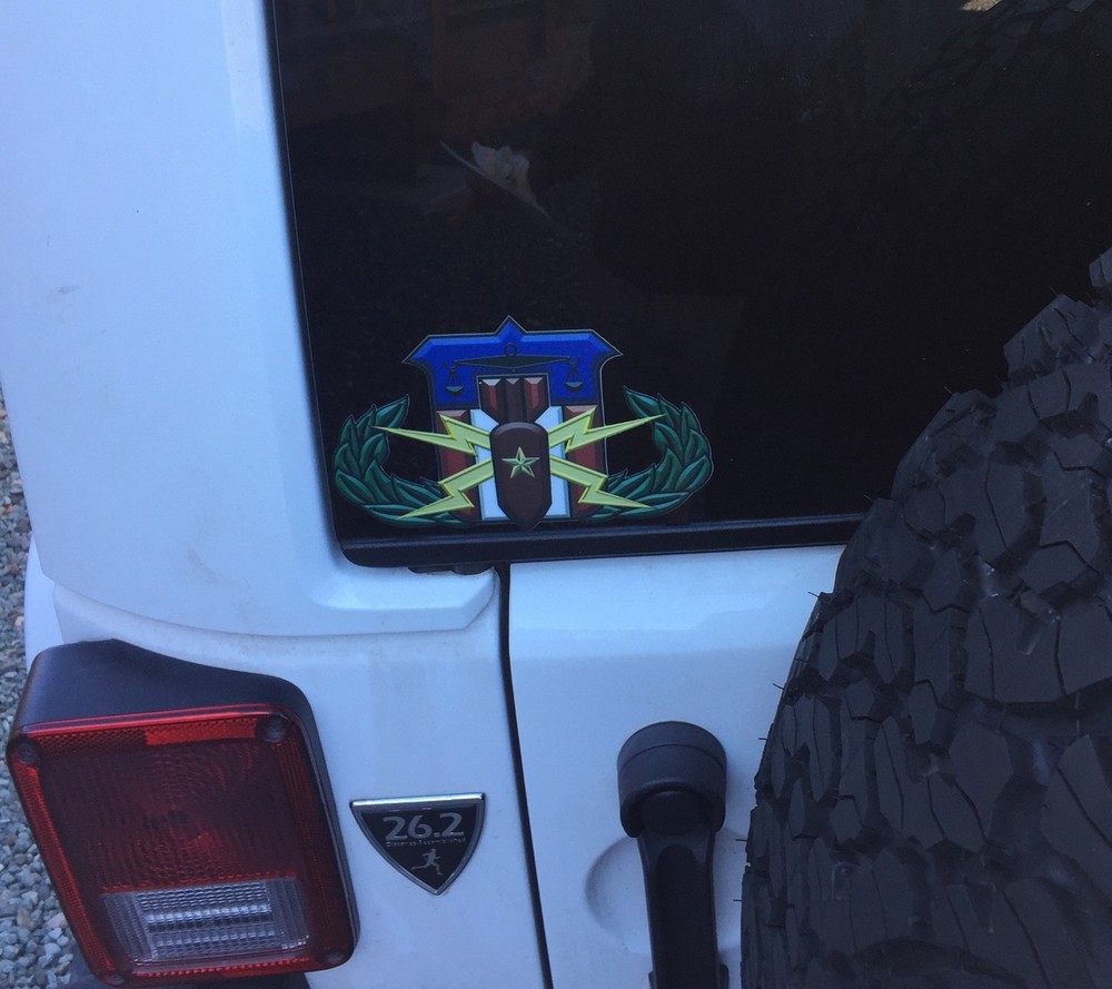 Hazardous devices Technician HDT Sticker 30 x 19