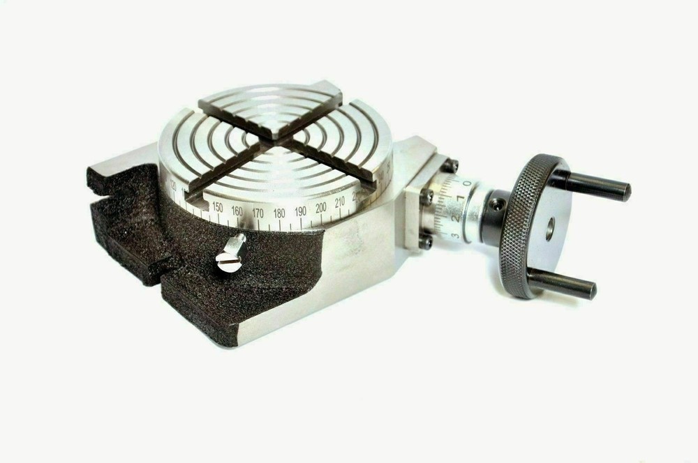 ROTARY TABLE 4"/100MM WITH ER-16 COLLET ADAPTER FOR INSTANT MILLING MACHINE